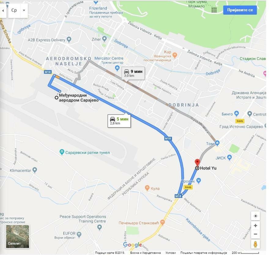 Hotel Beograd - Yu Lukavica Luaran gambar